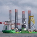 Windpark-Errichterschiff INNOVATION - Cuxhaven 2018