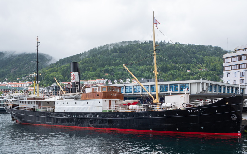 Historisches Dampfschiff STORD I (Bj. 1913) - Bergen.