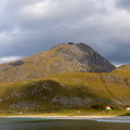 Landschaft am Haukland-Strand (Lofoten)