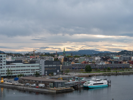 Stadt- und Hafenblick Trondheim
