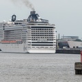 Hamburg - MSC PREZIOSA am Terminal Steinwerder