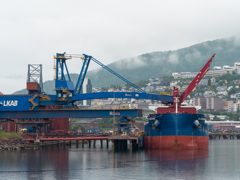 Narvik - Erzverladung  - CL GANJIANG am Qay 7