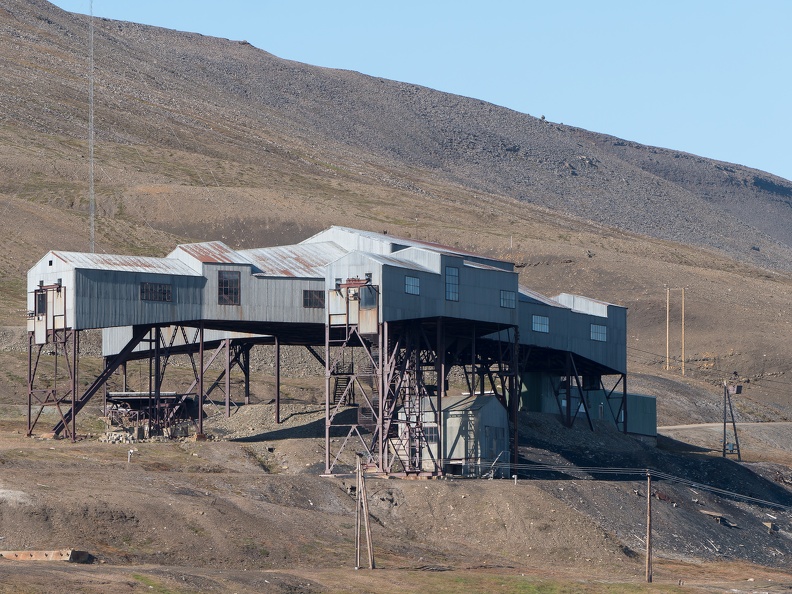 Ehemalige Zentrale der Kohleseilbahn - Longyearbyen - Spitzbergen 