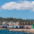Hafen Palma - Blick zum Castillo del Bellver 